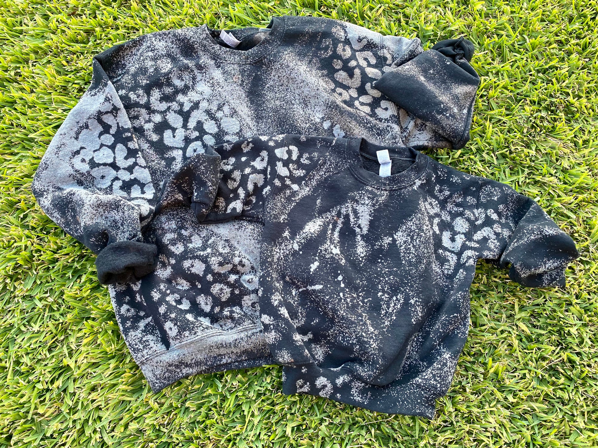 Leopard Bleached Sweatshirt
